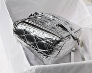 Dior Caro Silver Metallic 25cm - 6