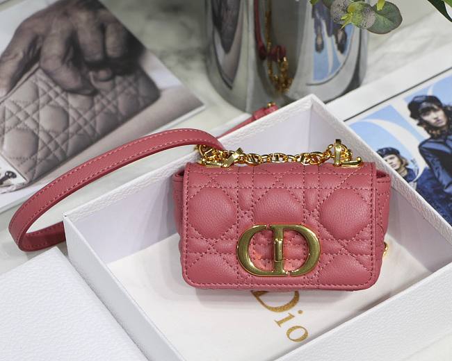 Dior Caro Mini Pink 13cm - 1