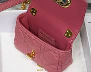 Dior Caro Mini Pink 13cm - 6