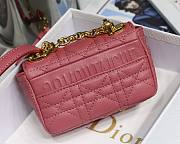 Dior Caro Mini Pink 13cm - 4