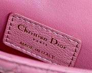 Dior Caro Mini Pink 13cm - 2