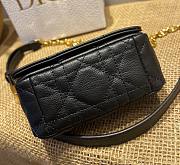 Dior Caro Mini Black 13cm - 3