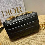 Dior Caro Mini Black 13cm - 2