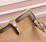 Fendi First Beige with nake skin handle 26cm - 2