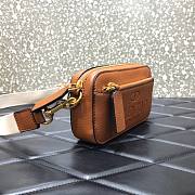 Valentino brown logo shoulder bag - 5