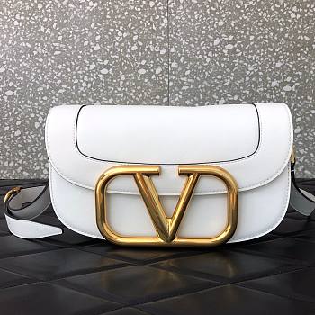 VALENTINO Garavani Medium White Shoulder Bag