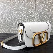 VALENTINO Garavani Medium White Shoulder Bag - 6