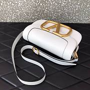 VALENTINO Garavani Medium White Shoulder Bag - 3