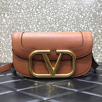 VALENTINO Garavani Medium Brown Shoulder Bag
