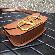 VALENTINO Garavani Medium Brown Shoulder Bag - 6