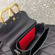 VALENTINO Garavani Medium Black Shoulder Bag - 3