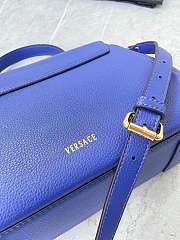 Versace La Medusa Large Handbag blue 35cm - 5