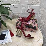 DG red patent high heels - 5