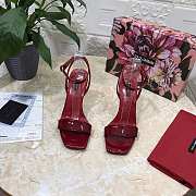 DG red patent high heels - 3