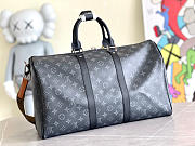  Louis Vuitton Keepall Bandoulière 45 Monogram Eclipse - 2