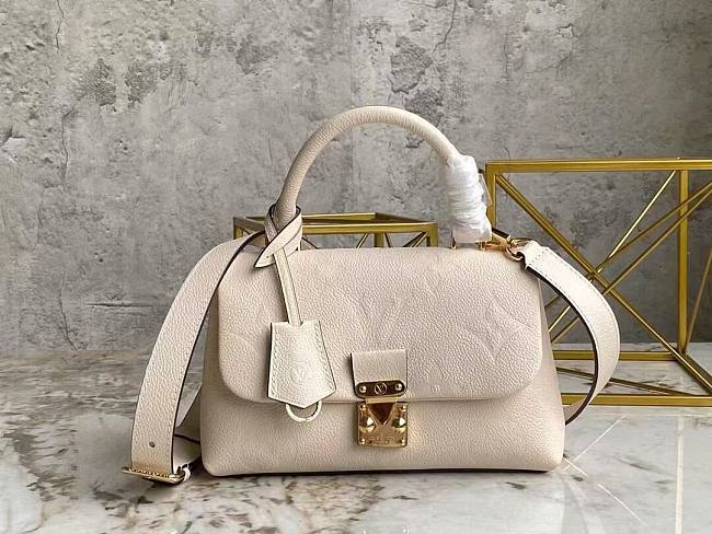 Louis Vuitton Madeleine BB White Bag - 1