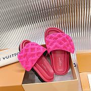 Louis Vuitton Pink Pool Pillow Mules - 3