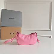 Balenciaga Pink Mini Le Cagole Chain Bag - 6