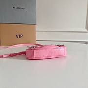 Balenciaga Pink Mini Le Cagole Chain Bag - 5