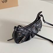 Balenciaga Black Mini Le Cagole Chain Bag - 2