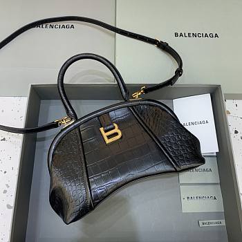 Balenciaga Editor black shoulder bag