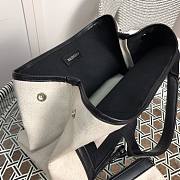 Balenciaga Cream Black Cabas 30 - 6