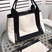 Balenciaga Cream Black Cabas 30 - 4