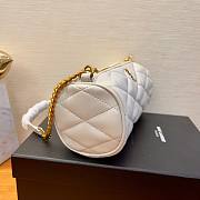 YSL Sade white leather bag - 6