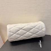YSL Sade white leather bag - 2