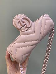Gucci GG Marmont pink belt bag - 2