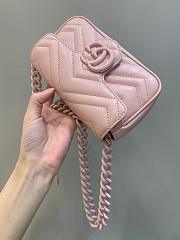 Gucci GG Marmont pink belt bag - 3