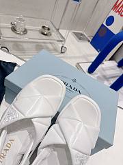 Prada white leather sandals - 3