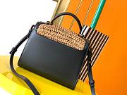 YSL raffia shoulder bag - 4