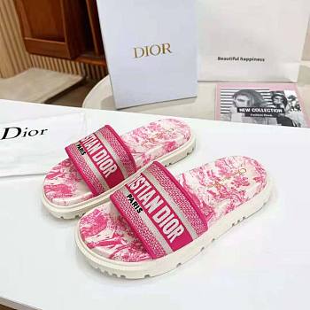 Dior Dway Pink Slippers 