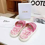 Dior Dway Pink Slippers  - 2