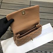 Chanel Coco Handle Brown Bag 23cm - 3