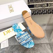 Dior blue slippers 02 - 6