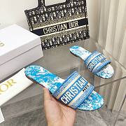 Dior blue slippers 02 - 5