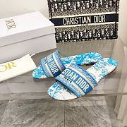 Dior blue slippers 02 - 4