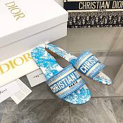 Dior blue slippers 02 - 3