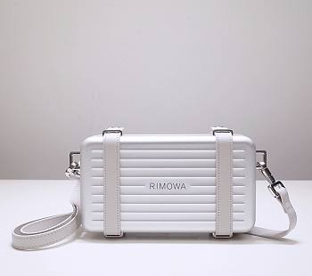Dior x Rimowa white bag