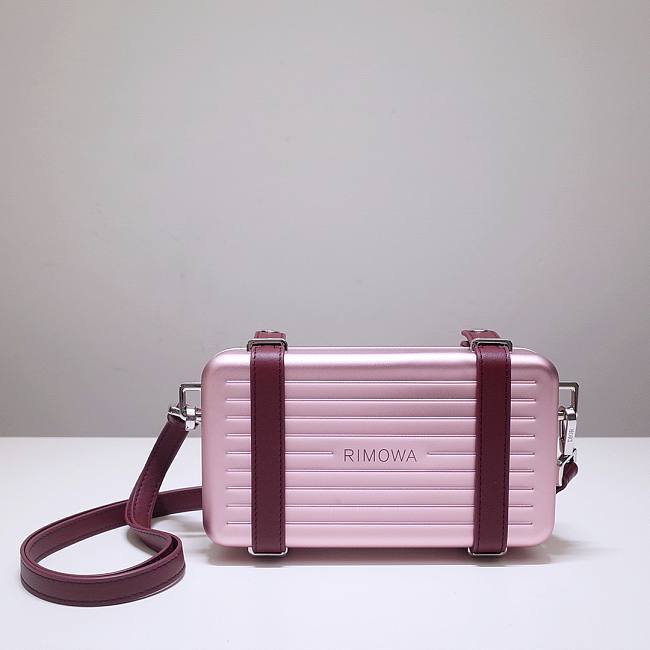 Dior x Rimowa pink bag - 1
