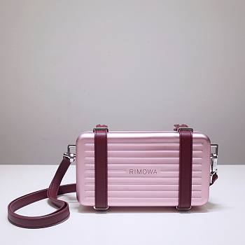 Dior x Rimowa pink bag