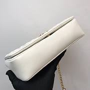 Burberry quilted Lola crossbody white bag  - 5