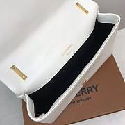 Burberry quilted Lola crossbody white bag  - 4