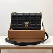 Burberry quilted Lola crossbody black bag - 1