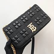 Burberry quilted Lola crossbody black bag - 2