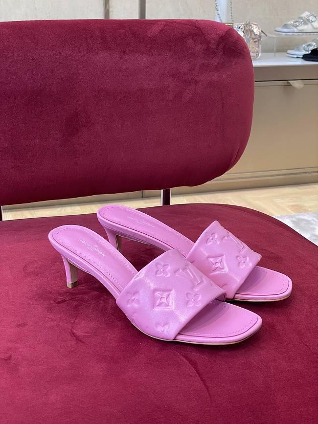 LV pink heels - 1