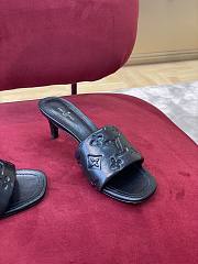 LV black slippers  - 6