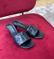 LV black slippers  - 4